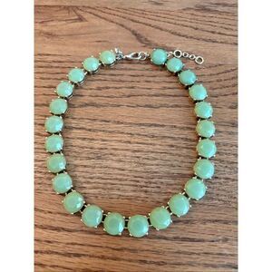 J.Crew | Faux Jade Collar Necklace | 16” Adjustable